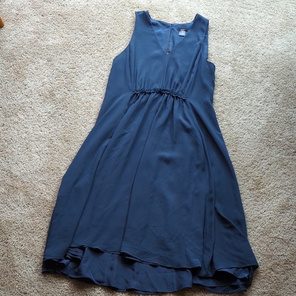 Ann Taylor Factory Navy Dress